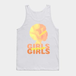 GIRL Empowering Girls Orange Tank Top